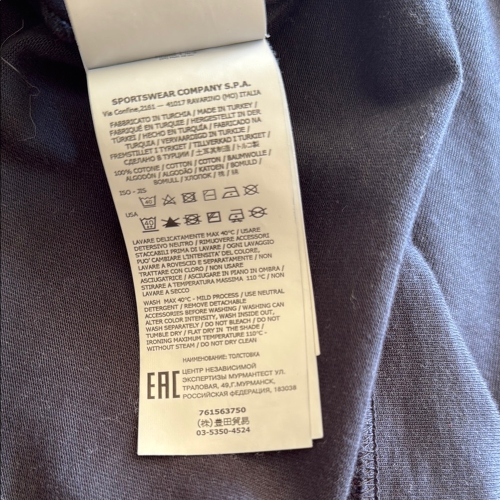 Stone Island Navy Crewneck Top - Picture 7 of 8
